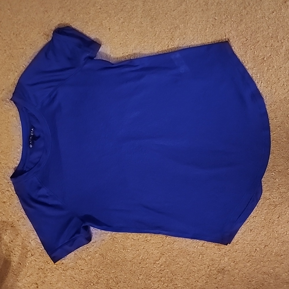 Athleta Women's Size XXS - Blue T- Shirt